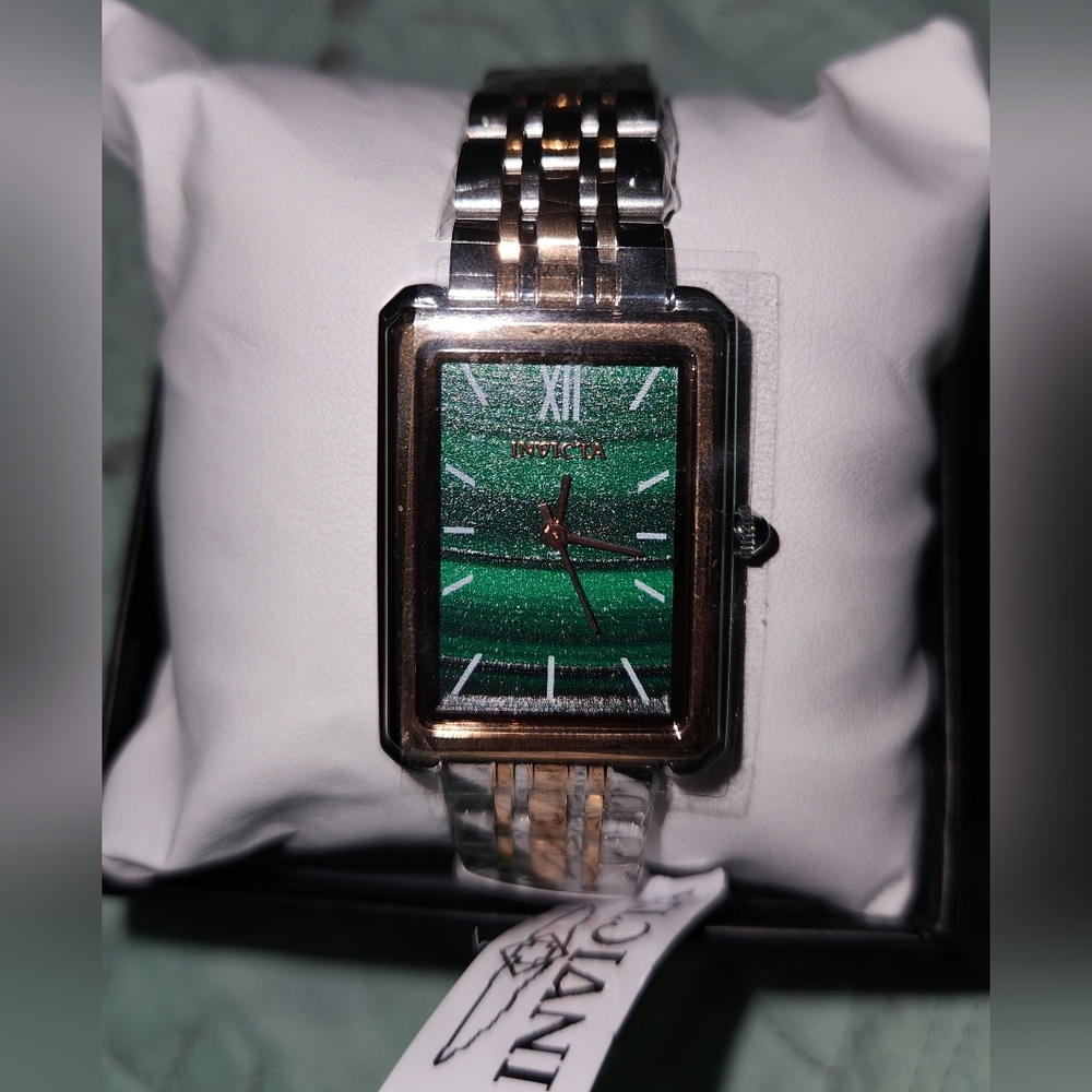 NIB Invicta Specialty Women's Two-Tone Green Dial Watch - 69322 |  MSRP $199